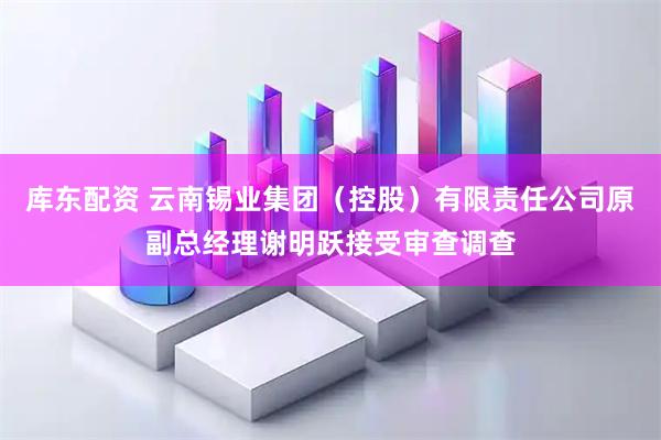 库东配资 云南锡业集团（控股）有限责任公司原副总经理谢明跃接受审查调查